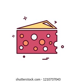 Chesse icon design vector