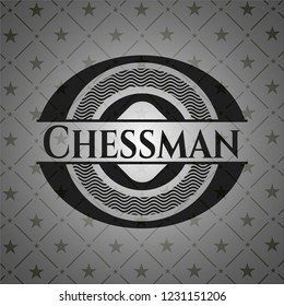 Chessman black emblem