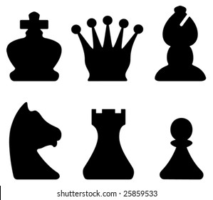 Chessmen symbols