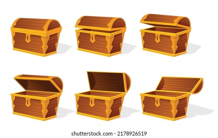 The various forms of chest set . Stock Vector by ©gleb261194.gmail