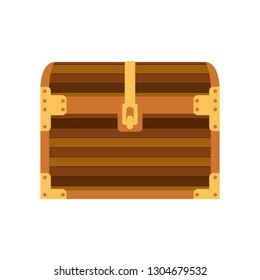 chest with coins isolated icon