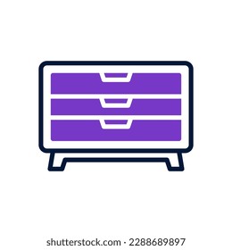 icono del cajón para tu diseño de sitio web, logotipo, aplicación, interfaz de usuario.