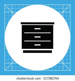 Chest of Drawers Icon
