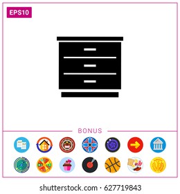 Chest of Drawers Icon