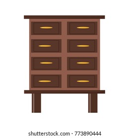 chest of drawers icon