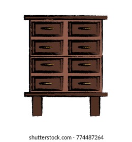 chest of drawers icon