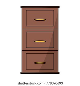 chest of drawers icon