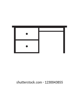 Chest of drawers icon. Vector.