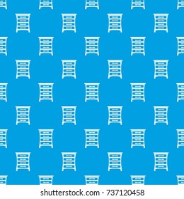 Chest of drawers in simple style isolated on white background vector illustration