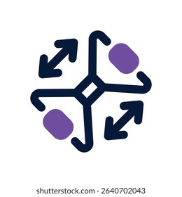 chest expander duotone icon. Sleek and modern vector icon for websites, mobile apps, marketing materials, and corporate design. Fully scalable and ready to use.