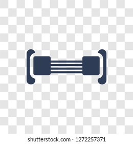 Chest expander icon. Trendy Chest expander logo concept on transparent background from Gym and Fitness collection