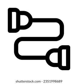 icono del expansor de pecho para tu sitio web, móvil, presentación y diseño de logotipo.
