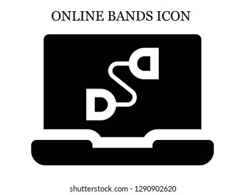 Chest expander search icon. Editable Chest expander search icon for web or mobile.