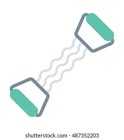 
Chest Expander Vector Icon 
