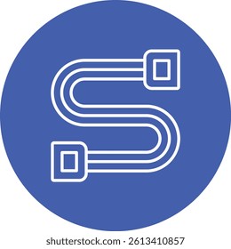 Chest Expander vector icon. Can be used for printing, mobile and web applications.