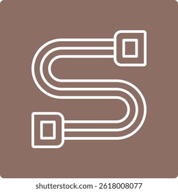 Chest Expander vector icon. Can be used for printing, mobile and web applications.