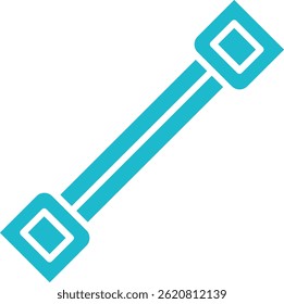 Ícone de vetor do Expansor de Tórax. Pode ser usado para impressão, aplicativos móveis e da Web.