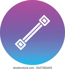 Chest Expander vector icon. Can be used for printing, mobile and web applications.