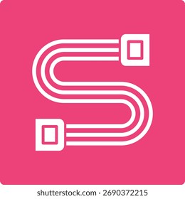 Chest Expander vector icon. Can be used for printing, mobile and web applications.