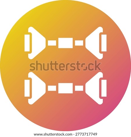 Chest Expander Vector Icon Design Illustration