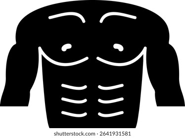 Chest Glyph Vector Icon Design