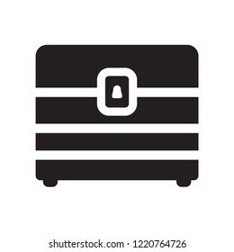 Chest icon. Trendy Chest logo concept on white background from Luxury collection. Suitable for use on web apps, mobile apps and print media.