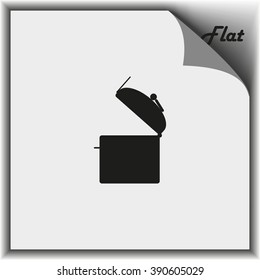 Chest open icon.