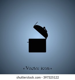 Chest open icon.