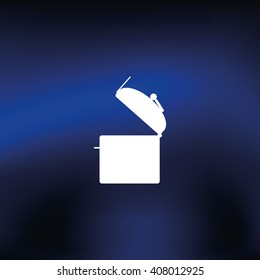 Chest open icon.