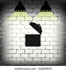 Chest open icon.