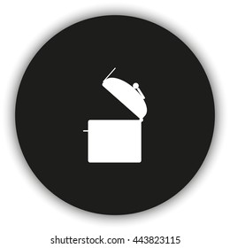 Chest open icon.