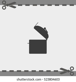 Chest open icon.