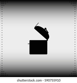 Chest open icon.