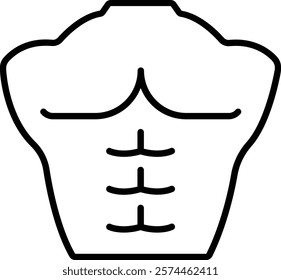 Chest vector icon. Can be used for printing, mobile and web applications.