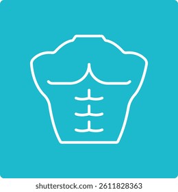 Chest vector icon. Can be used for printing, mobile and web applications.