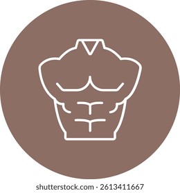 Chest vector icon. Can be used for printing, mobile and web applications.