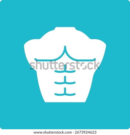 Chest vector icon. Can be used for printing, mobile and web applications.