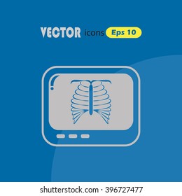 chest X-ray icon