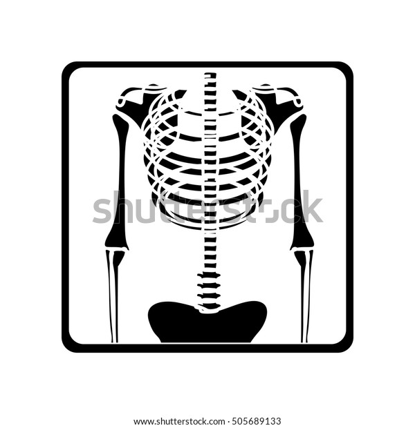 Chest Xray Icon Image Stock Vector (Royalty Free) 505689133 | Shutterstock