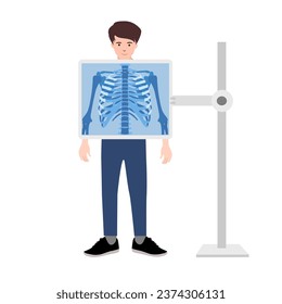 A chest X-ray is an imaging test that uses X-rays to look at the structures and organs in your chest. It can help your healthcare provider see how well your lungs and heart are working.