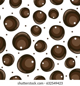 chestnut seamless pattern for textile