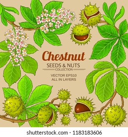 chestnut vector frame