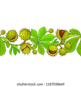 chestnut vector pattern