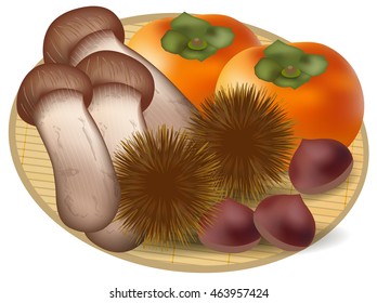 Chestnuts  persimmon icon