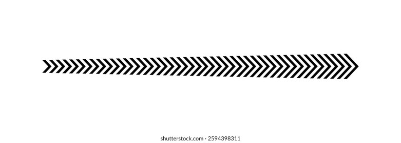 Chevron arrow icon. Moving arrows icon. blend effect, pointer, speed direction, road caution, military, navigation sign isolated on white background. Vector illustration.