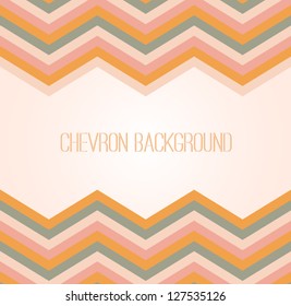 Chevron background. Abstract invitation card with zig zag ornament.