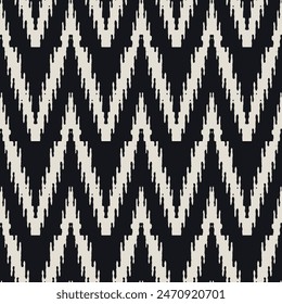 Chevron negro blanco detalle