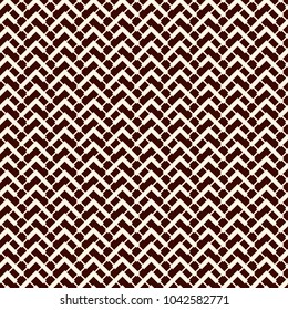 Chevron diagonal stripes abstract background. Seamless surface pattern with geometric ornament. Zigzag horizontal lines wallpaper. Embroidery style digital paper, textile print, page fill. Vector art