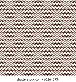 Chevron diagonal stripes abstract background. Retro style seamless pattern with classic geometric ornament. Outline zigzag lines wallpaper. Digital paper, textile print, page fill. Vector art