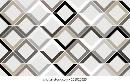 Chevron Diamond Vintage seamless pattern